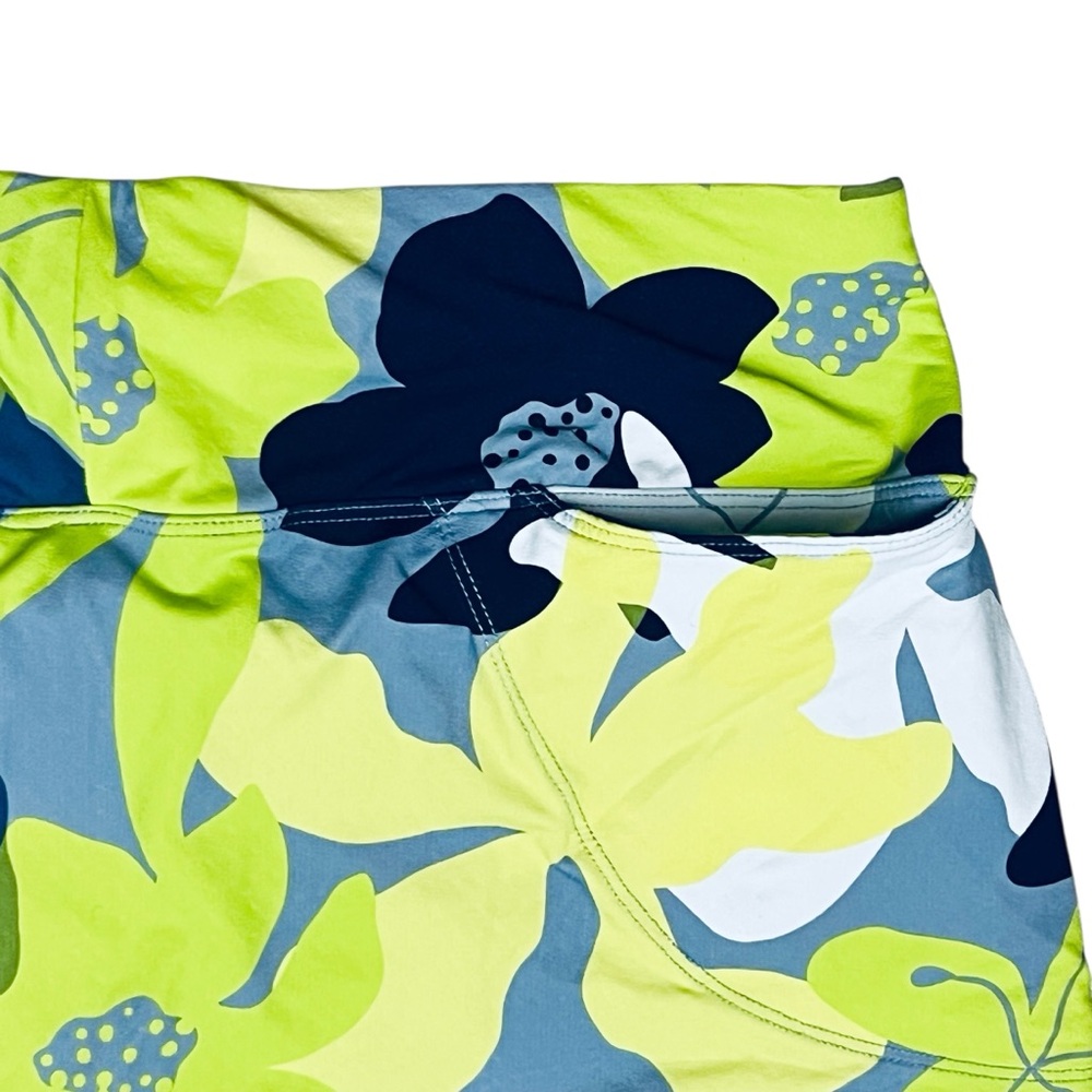 Tribal Sport Activewear Skirt Skort Tropical Floral Pull On Pockets Sz L - Picture 6 of 12